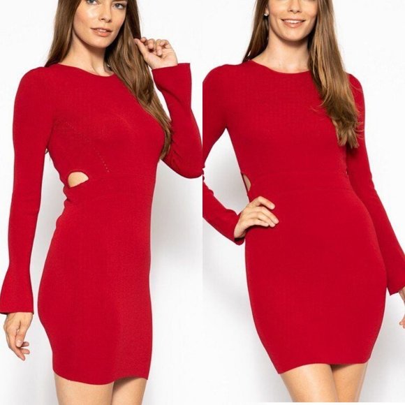 Dresses & Skirts - Bodycon Knit Sweater Dress